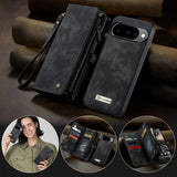 CaseMe Google Pixel 10/Pixel 10 Pro Cover 008 Series Aftageligt Cover Sort