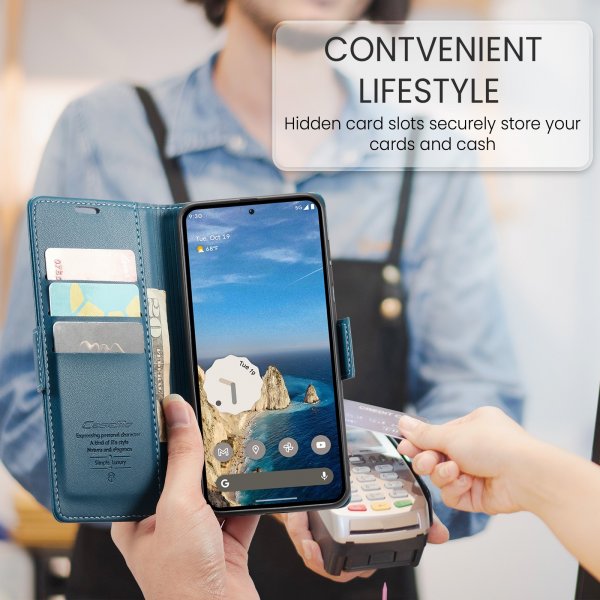 CaseMe Google Pixel 9/9 Pro/Pixel 10/10 Pro Cover 023 Series Blå