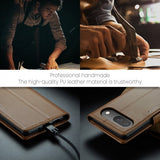 CaseMe Google Pixel 9/9 Pro/Pixel 10/10 Pro Etui 023 Series Brun