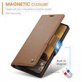 CaseMe Google Pixel 9/9 Pro/Pixel 10/10 Pro Etui 023 Series Brun