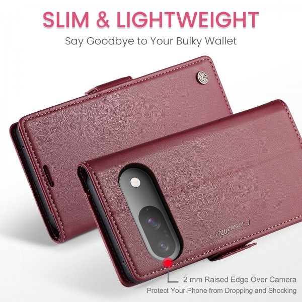 CaseMe Google Pixel 9/9 Pro/Pixel 10/10 Pro Cover 023 Series Rød