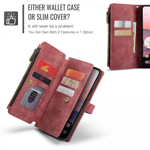 CaseMe Google Pixel 9/9 Pro/Pixel 10/10 Pro Cover C30 Series Rød