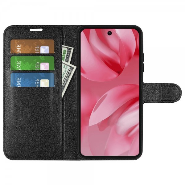 Google Pixel 10/Pixel 10 Pro Cover Litchi Sort