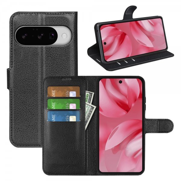 Google Pixel 10/Pixel 10 Pro Cover Litchi Sort