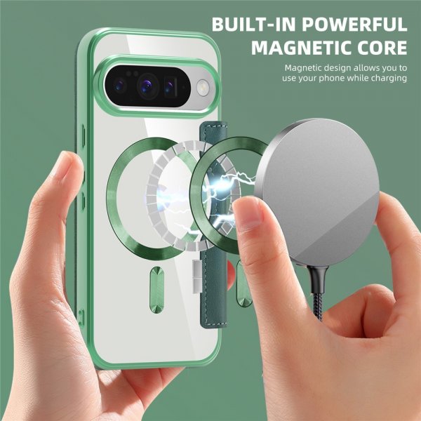 Google Pixel 10/Pixel 10 Pro Cover MagSafe Grøn
