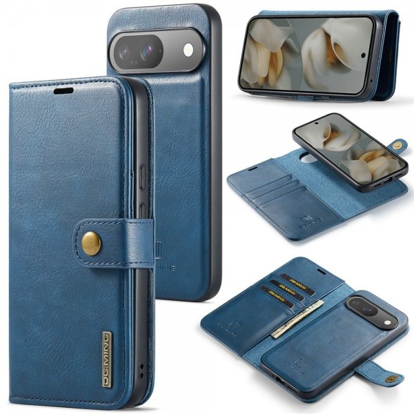 Dg.Ming Google Pixel 10/Pixel 10 Pro Cover med Aftageligt Cover Blå