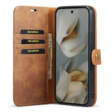 Dg.Ming Google Pixel 10/Pixel 10 Pro Cover med Aftageligt Cover Brun