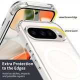 Nordic Covers Google Pixel 9/9 Pro/Pixel 10/10 Pro Cover Feather Series MagSafe Transparent