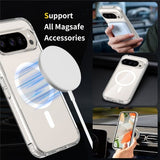 Nordic Covers Google Pixel 9/9 Pro/Pixel 10/10 Pro Cover Feather Series MagSafe Transparent