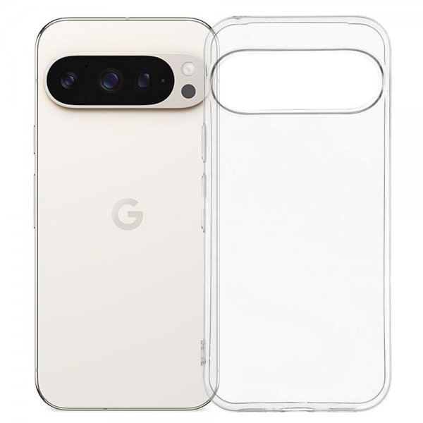 Nordic Covers Google Pixel 10/Pixel 10 Pro Cover Feather Series Transparent