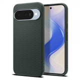 Spigen Google Pixel 10/Pixel 10 Pro Cover Liquid Air MagFit Abyss Green