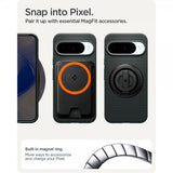 Spigen Google Pixel 10/Pixel 10 Pro Cover Liquid Air MagFit Abyss Green