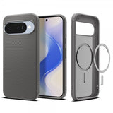 Spigen Google Pixel 10/Pixel 10 Pro Cover Liquid Air MagFit Marble Gray
