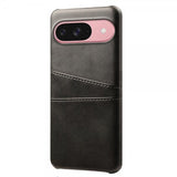 Google Pixel 10/Pixel 10 Pro Cover med to Kortlommer Sort
