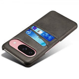 Google Pixel 10/Pixel 10 Pro Cover med to Kortlommer Sort