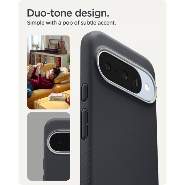 Spigen Google Pixel 10/Pixel 10 Pro Cover Nano Pop MagFit Black Sesame