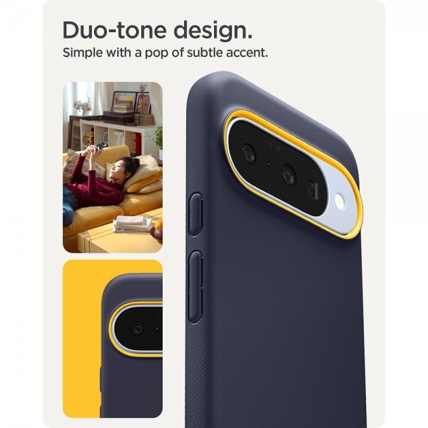 Spigen Google Pixel 10/Pixel 10 Pro Cover Nano Pop MagFit Blueberry Navy