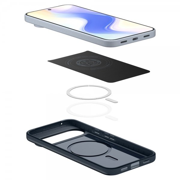 Spigen Google Pixel 10/Pixel 10 Pro Cover Thin Fit MagFit Metal Slate
