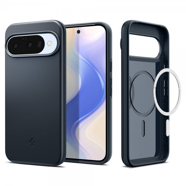Spigen Google Pixel 10/Pixel 10 Pro Cover Thin Fit MagFit Metal Slate
