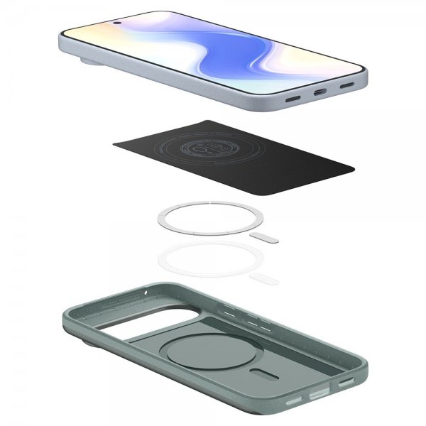 Spigen Google Pixel 10/Pixel 10 Pro Cover Thin Fit MagFit Sage Green