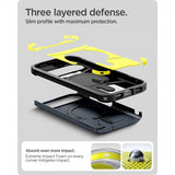 Spigen Google Pixel 10/Pixel 10 Pro Cover Tough Armor MagFit Metal Slate