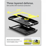 Spigen Google Pixel 10/Pixel 10 Pro Cover Tough Armor MagFit Sort