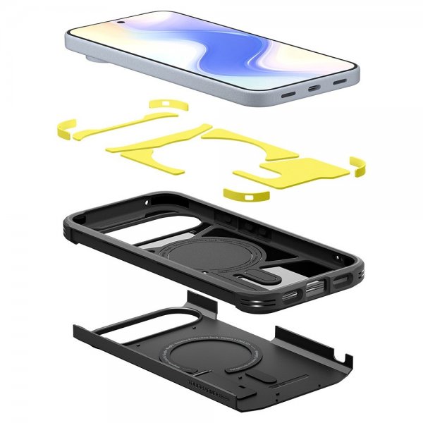 Spigen Google Pixel 10/Pixel 10 Pro Cover Tough Armor MagFit Sort