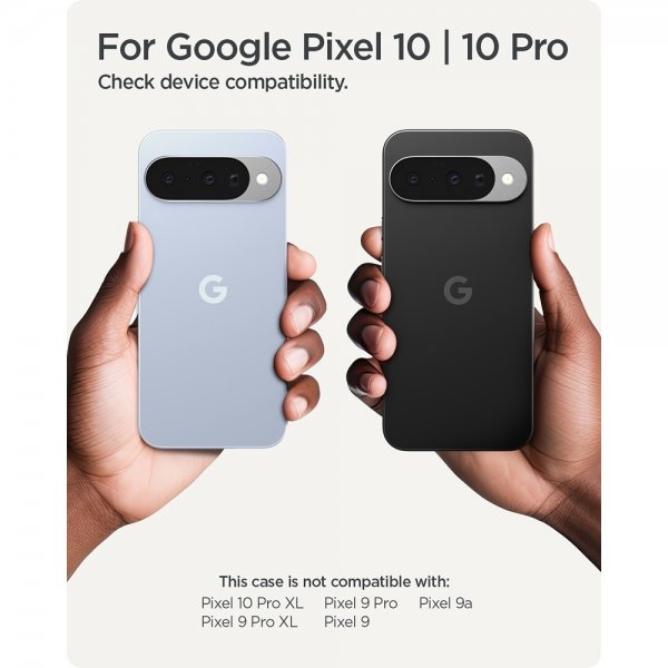 Spigen Google Pixel 10/Pixel 10 Pro Cover Ultra Hybrid MagFit Frost Black