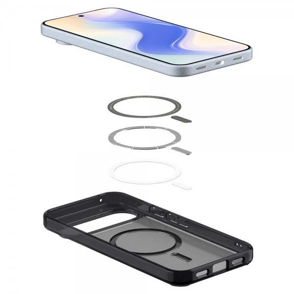 Spigen Google Pixel 10/Pixel 10 Pro Cover Ultra Hybrid MagFit Frost Black