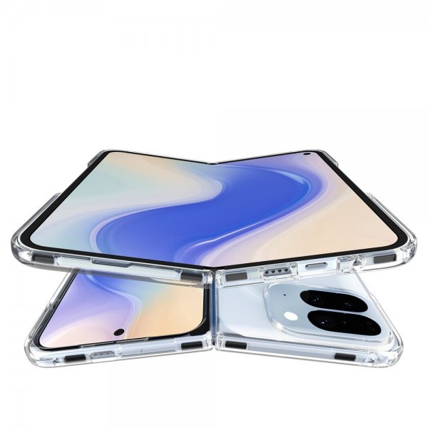 Spigen Google Pixel 10 Pro Fold Cover Ultra Hybrid MagFit Clear White