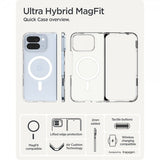 Spigen Google Pixel 10 Pro Fold Cover Ultra Hybrid MagFit Clear White