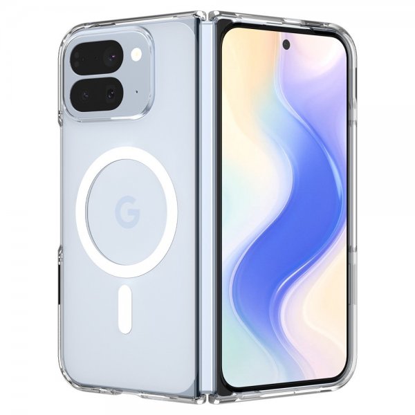 Spigen Google Pixel 10 Pro Fold Cover Ultra Hybrid MagFit Clear White