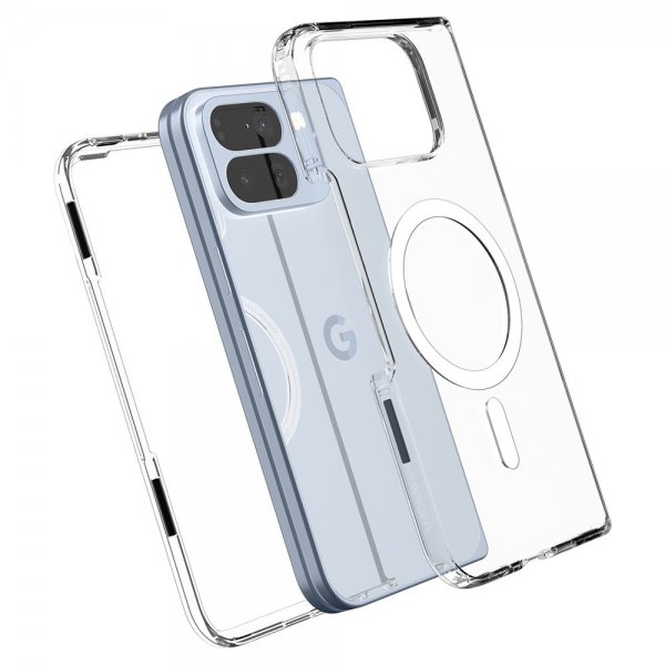 Spigen Google Pixel 10 Pro Fold Cover Ultra Hybrid MagFit Clear White