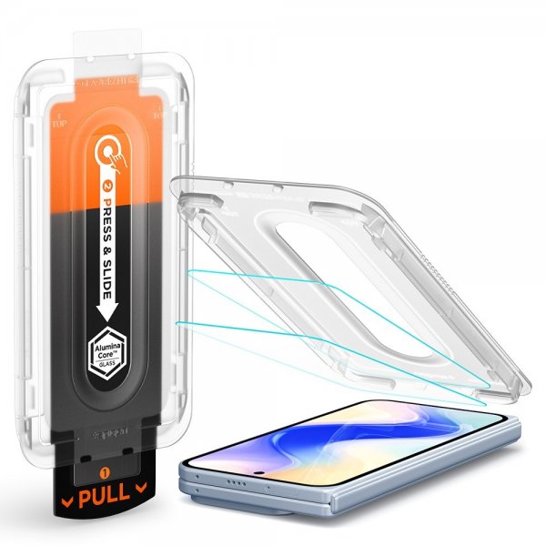 Spigen Google Pixel 10 Pro Fold Skærmbeskytter GLAS.tR EZ Fit Optik Pro 2-pak