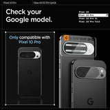Spigen Google Pixel 10 Pro Kamerabeskyttelsesglas.tR EZ Fit Optik 2-pak