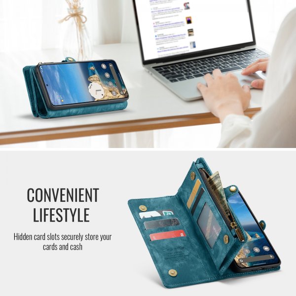 CaseMe Google Pixel 10 Pro XL Cover 008 Series Aftageligt Cover Blå