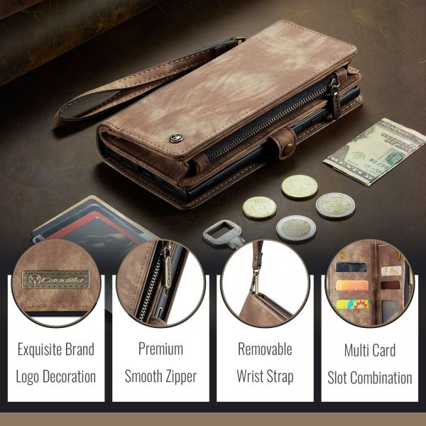 CaseMe Google Pixel 10 Pro XL Cover 008 Series Aftageligt Etui Brun