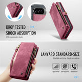 CaseMe Google Pixel 10 Pro XL Cover 008 Series Aftageligt Cover Rød