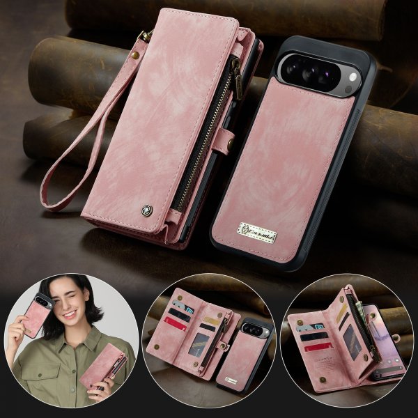 CaseMe Google Pixel 10 Pro XL Cover 008 Series Aftageligt Etui Rosa