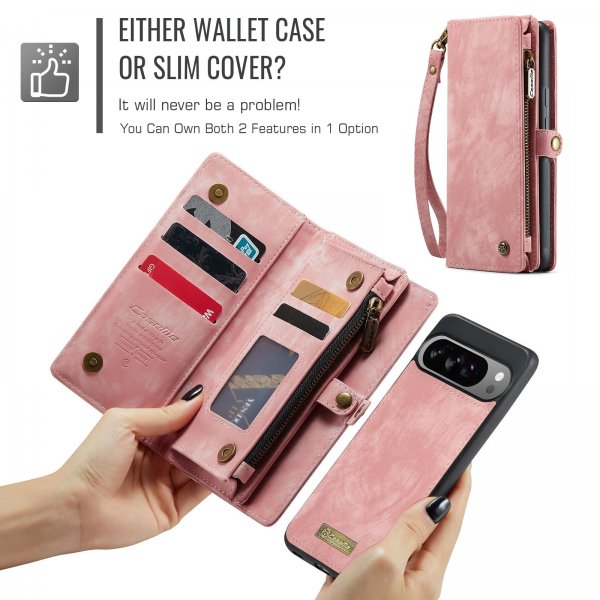 CaseMe Google Pixel 10 Pro XL Cover 008 Series Aftageligt Etui Rosa