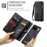 CaseMe Google Pixel 10 Pro XL Cover 008 Series Aftagelig Skal Sort