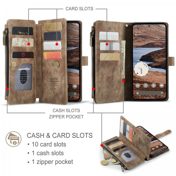 CaseMe Google Pixel 10 Pro XL Cover C30 Series Brun