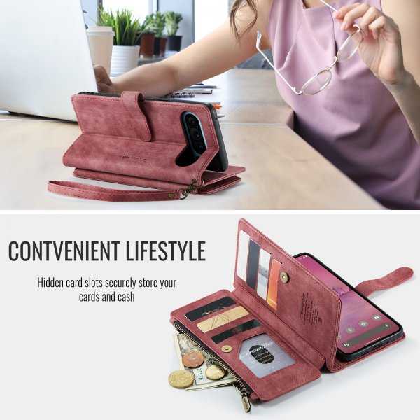 CaseMe Google Pixel 10 Pro XL Cover C30-serien Rød