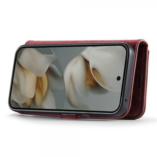 Dg.Ming Google Pixel 10 Pro XL Cover med Aftageligt Cover Rød