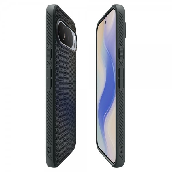 Spigen Google Pixel 10 Pro XL Cover Liquid Air MagFit Abyss Green