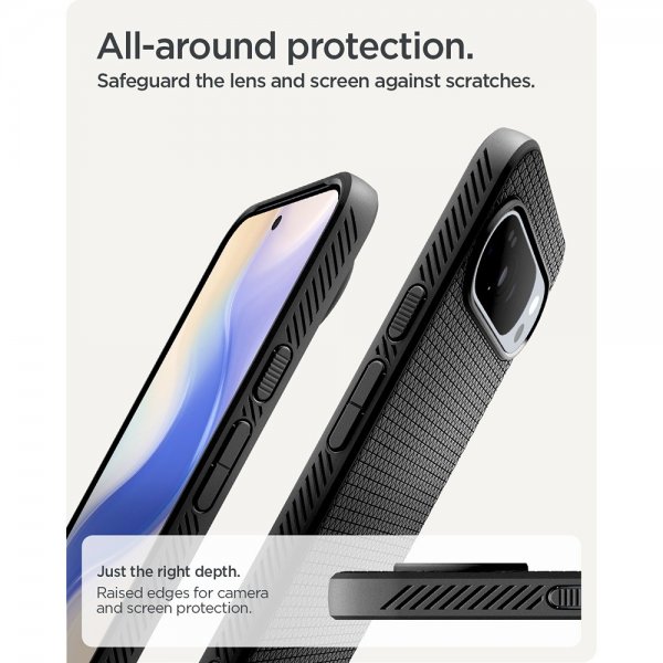 Spigen Google Pixel 10 Pro XL Cover Liquid Air MagFit Matte Black