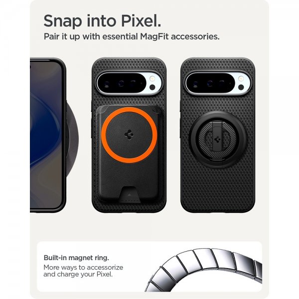 Spigen Google Pixel 10 Pro XL Cover Liquid Air MagFit Matte Black