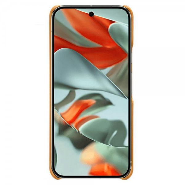 Google Pixel 10 Pro XL Cover med to Kortlommer Lysebrun