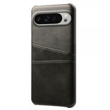 Google Pixel 10 Pro XL Cover med to Kortlommer Sort