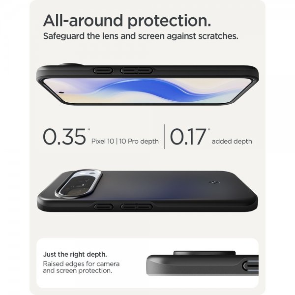 Spigen Google Pixel 10 Pro XL Cover Thin Fit MagFit Sort